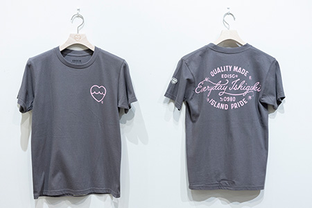 EDISG Tシャツ Island Pride【カラー:チャコール】【サイズ:Mサイズ】KB-66-1