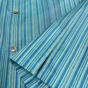 総織り 服 メンズ かりゆしウェア 半袖 ( 1着 )