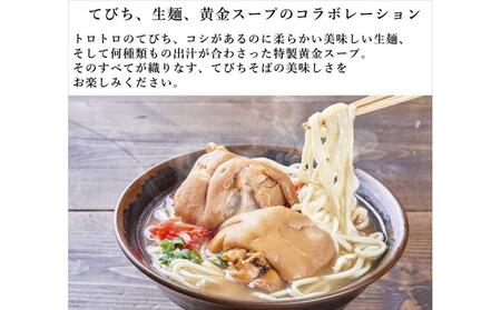 てびちそば（8食）生麺タイプ 特製スープ付き｜沖縄そば【宮良そば】てびち　人気