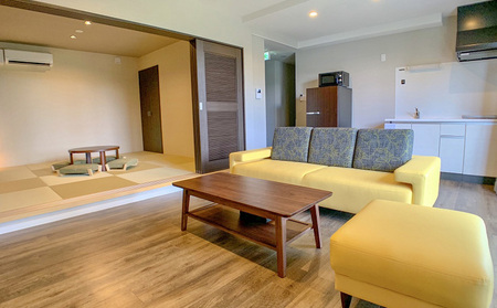 Ahman Inn Island Yagaji（８名様まで）素泊り宿泊券＋「星の案内人と行く、天然のプラネタリウムの星空体験」