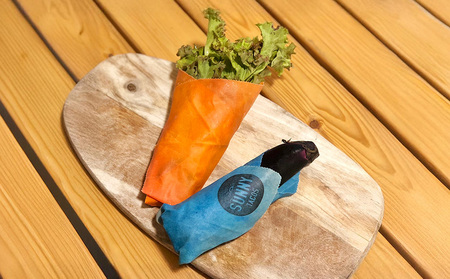 蜜蝋(ミツロウ)ラップ S・M2枚セット 日用品 生活雑貨 雑貨 ラップ 蝋 ロウ みつろう 蜜蝋ラップ SDGs コラボ オリジナル セット 2枚 ギフト プレゼント 贈り物 贈答 ふるさと 沖縄 名護市