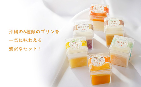 島プリンセット　1箱(9個セット)全6種 おきぽた プリン 杏仁 豆腐 マンゴー スイーツ 専門店 マンゴープリン 黒糖 パイン 濃厚 新食感 人気 おすすめ 沖縄 お土産 プレゼント 贈り物 ギフト お取り寄せ