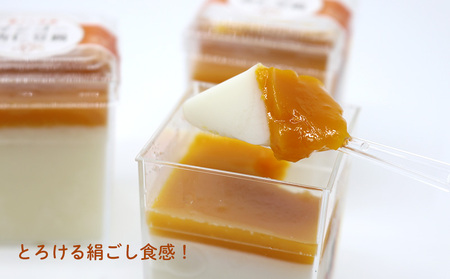 マンゴー杏仁豆腐　1箱(12個セット) おきぽた 杏仁 豆腐 マンゴー スイーツ 専門店 マンゴーデザート フルーツ杏仁 クリーミー フルーツ 南国 手作り 人気 おすすめ 沖縄 お土産 プレゼント 贈り物 ギフト お取り寄せ