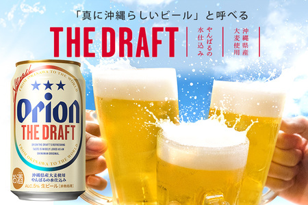 オリオンビール ザ・ドラフト ( 350ml × 24 缶 ) 【 定期便 2回 】