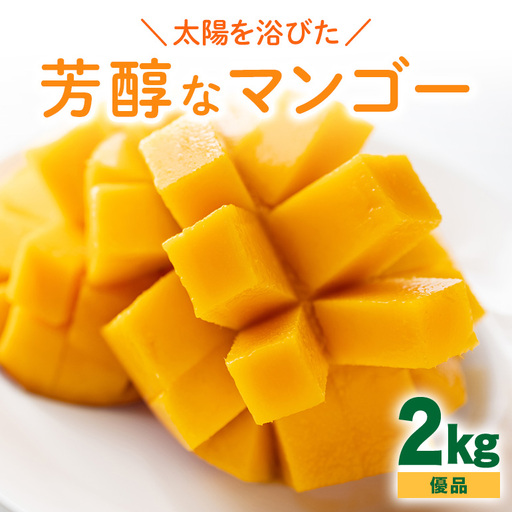 【 先行予約 2026年 発送】 沖縄の太陽を浴びた芳醇なマンゴー 2kg ( 優品 ) 沖縄県産 マンゴー アップルマンゴー アーウィンマンゴー 2キロ 国産 完熟マンゴー 果物 南国 くだもの フルーツ 完熟 夏 旬 沖縄 お取り寄せ 産地直送 農家直送 糸満市