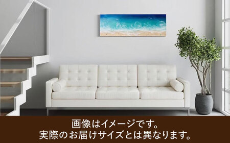 アート レジンアート 『波のキャンバス』 A1サイズ  BCAG018