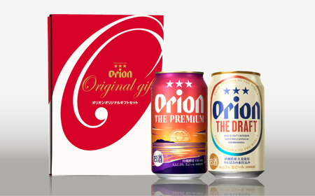 オリオンビール オリオン ザ・プレミアム ＆ ザ・ドラフト 詰合せ12缶ギフト (350ml×各6缶) BCDD017▼ 飲み比べセット 350ml 12本 年末年始 年末 年越し お正月