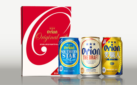 オリオンビール オリオン定番3種詰合せギフト(ザ・ドラフト / 麦職人 / サザンスター 350ml×各4缶) BCDD018▼ 飲み比べセット 350ml 12本 年末年始 年末 年越し お正月