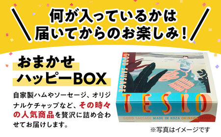 TESIOの自家製 ハム ＆ ソーセージ 『おまかせハッピーBOX』  BCAD019 ▼ 加工品 セット・詰め合わせ ソーセージ ハム 手作り 年末年始 年末 年越し お正月