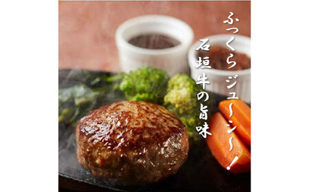 【全6回定期便】沖縄県産石垣牛ハンバーグセット 400g (100g×4個) 牛 ハンバーグ 冷凍 ギフト お取り寄せ 沖縄市 / お肉屋本店[BCAZ022]