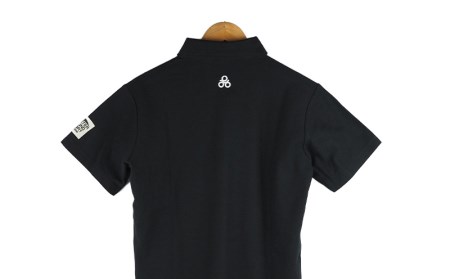 【CSSkb×沖縄市】OKINAWA　CITY2023　コラボ　ポロシャツ　黒（XLサイズ）