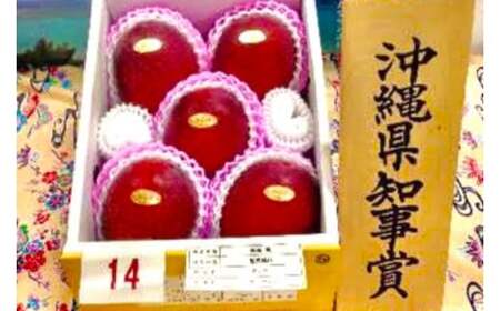 【2026年6月下旬より順次発送】★数量限定★沖縄県最優秀県知事賞に3度輝いた! ★秀品★沖縄マンゴー約1kg(2~3玉)(BV008-1)