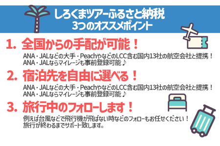 【豊見城市】しろくまツアーで利用可能なWEB旅行クーポン(6,000円分) （CV002）