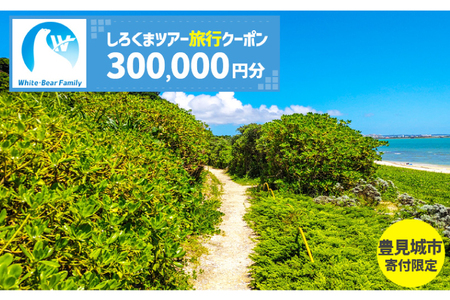 【豊見城市】しろくまツアーで利用可能なWEB旅行クーポン(300,000円分)(CV017)