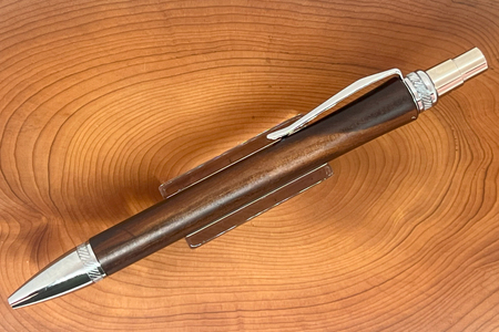 沖縄天然木の木軸ペン（ノック式タイプ）(CL002)