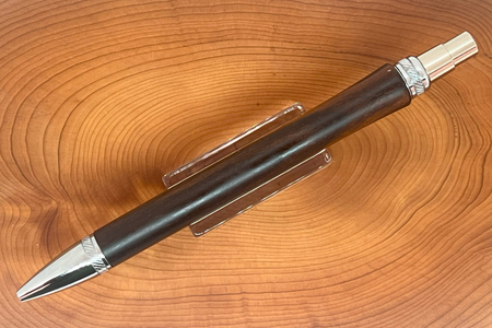 沖縄天然木の木軸ペン（ノック式タイプ）(CL002)