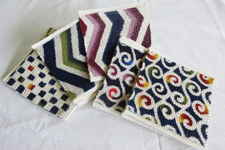 紅型コースター 5枚セット (CZ015)