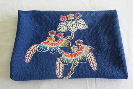 紅型小風呂敷(桐) (CZ010)