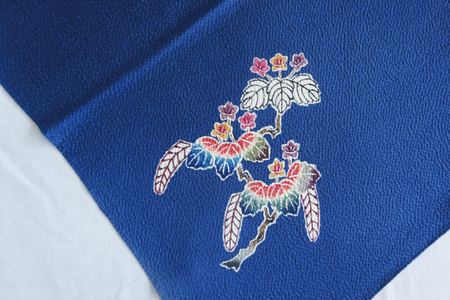 紅型小風呂敷(桐) (CZ010)