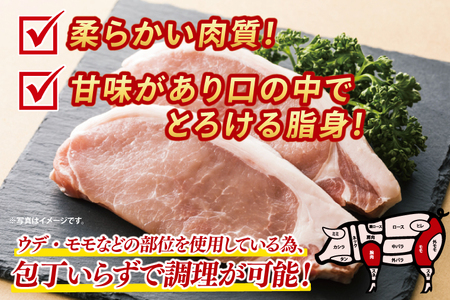 あぐー豚こま切れ 約2kg(500g×4パック) (AG041)
