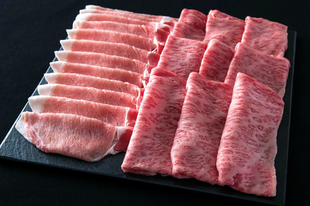 石垣牛&あぐーご馳走しゃぶしゃぶセット (AG010)