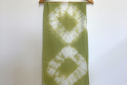 ウージ染めシルクシフォンショール（AI036）