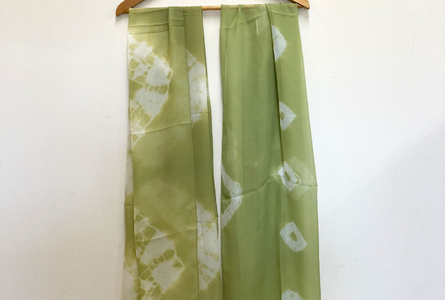 ウージ染めシルクシフォンショール（AI036）