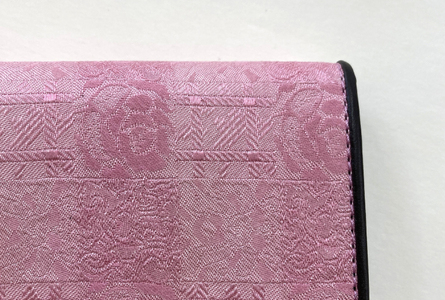 ウージ染め花穂名刺入れ （AI040）