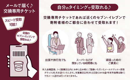【メールで届く】ハーゲンダッツ アイスクリーム『コンビニ交換専用チケット　1個交換（セブン-イレブン）』_H-svgift001