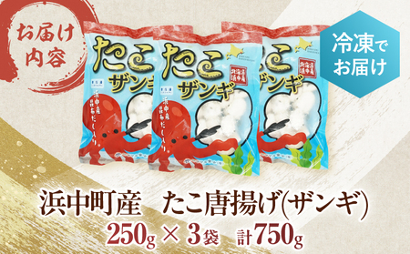 たこ 唐揚げ(250g×3P)  たこ_H0023-039