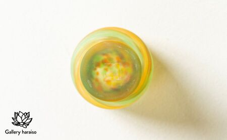 【琉球ガラス】うりずん 丸口グラス　サンドブラスト加工