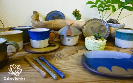 沖縄のかわいい器 工房ことりの しのぎマグカップ ブルー やちむん 沖縄県うるま市 ふるさと納税サイト ふるなび