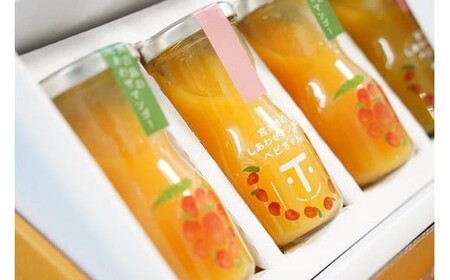 T111【飲み比べセット】宮古島のしあわせマンゴー 小瓶5本セット