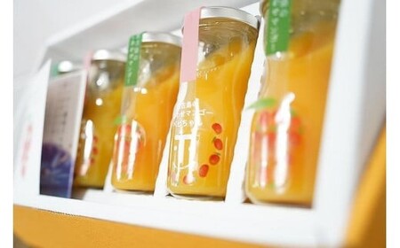 T111【飲み比べセット】宮古島のしあわせマンゴー 小瓶5本セット