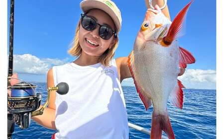 BU05　【アリストテレス号】SLJジギング乗船チケット（3,000円分）