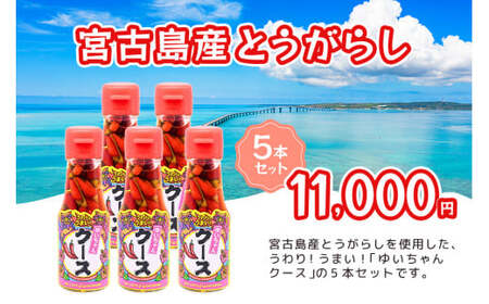 DQ042　うわり！うまい！「ゆいちゃんクース」5本セット