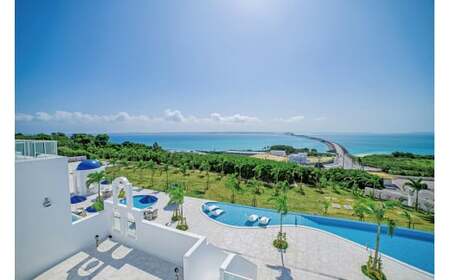 FB003　サントリーニ ホテル ＆ ヴィラズ 宮古島　 ペア宿泊券（1泊朝食付）