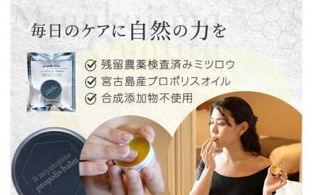 宮古島プロポリスバーム（10g/個）（HJ006）