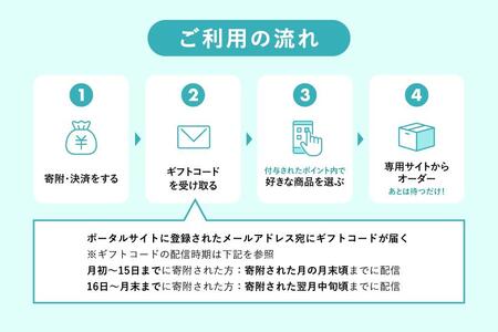 あとから選べるWEBカタログギフト（寄附5万円コース）15000ポイント宮古島市（JO001）