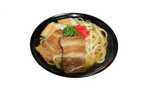 宮古そばゆで麺5食セット　濃縮スープ