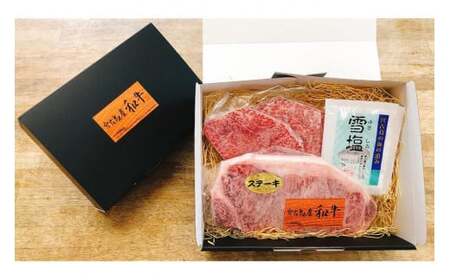 DK002 特選(A5ランク)宮古島産和牛ロース&モモステーキセット