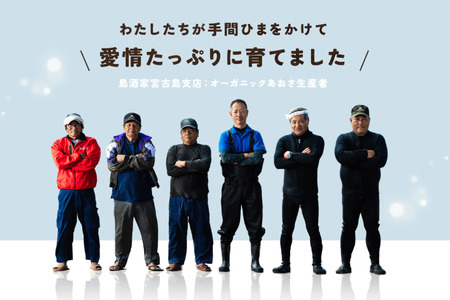 宮古島の環境だから実現できた『オーガニックあおさ』9袋セット（GF003）