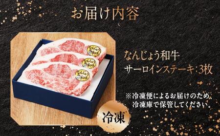 《極上の味わい》和牛サーロイン 約150～200g×3枚 なんじょう和牛|サーロインステーキ 黒毛和牛 ステーキ 真空パックでお届け 沖縄県 南城市 牛肉 送料無料【TM02】