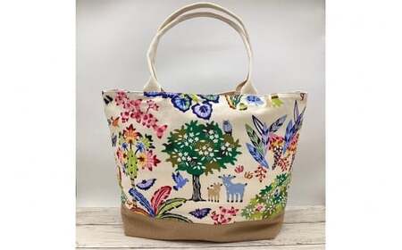 紅型デザイントートバッグ(M) 南城散歩