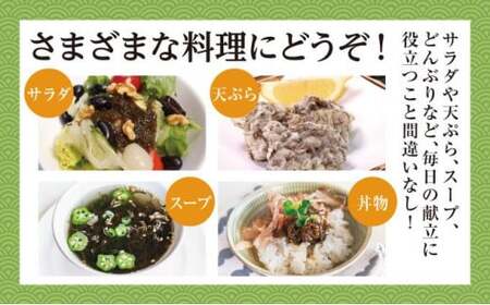 【有機JAS認定】奥武島産有機太もずく200g(10袋セット)