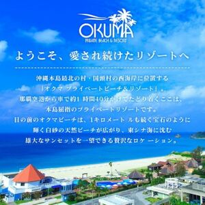 【2泊朝食・ペア宿泊券】オクマ プライベートビーチ＆リゾート|部屋タイプ無指定【1580023】