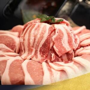 【ふるさと納税限定】くんじゃん豚 焼肉セット3.2kg(バラ・ロース)【配送不可地域:離島】【1582036】