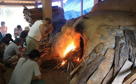 シーサー陶房大海 手びねりシーサー【特大】 沖縄 おきなわ オキナワ 大宜味村 いぎみ てぃぐま 陶芸 やちむん 逸品 守り神 手作り 職人 工芸 作家 手びねり やんばる 県産 唯一無二 置き物 しーさー