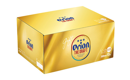 オリオンビール ザ・ドラフト 350ml缶 12本＜化粧箱＞