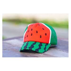 グイグイきてるSNS映え間違いなし!スイカキャップ＆ポストカード【1340671】